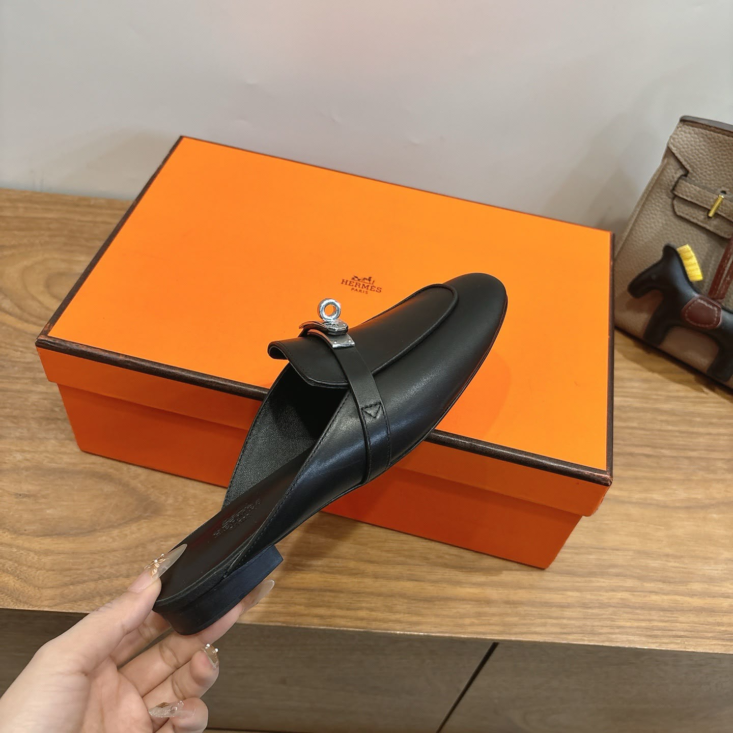 Hermès Oz Mule Kelly Buckle
